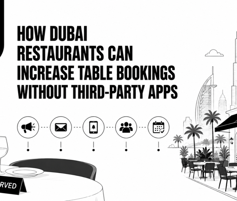 How Dubai Restaurants Can Increase Table Bookings without Third-Party Apps
